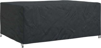 vidaXL Funda Para Muebles Liso Negro 280 X 204 X 106 Cm 600d Vidaxl