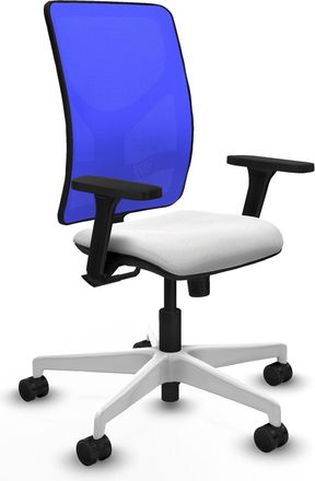 Piqueras y Crespo Silla De Oficina Piqueras Y Crespo Motilla Azul Espuma 50 Mm