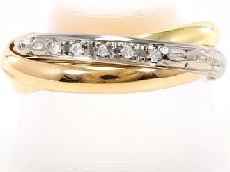 C&A White Gold White Gold (18K) Band Ring (Pre-Owned)