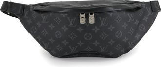 Louis Vuitton Black Gray Monogram Eclipse Monogram Eclipse Fanny Pack Sling Bag (Pre-Owned)