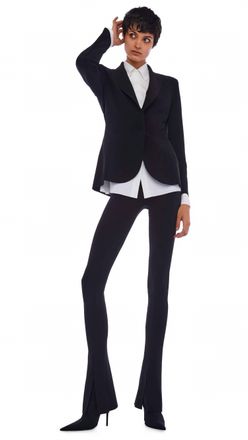 Norma Kamali Spat Legging In Black