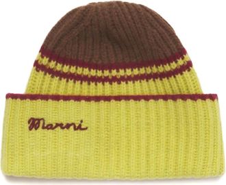 Marni Muts met colourblocking - Geel