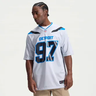 Nike Aidan Hutchinson Detroit Lions Rivalries Collection Nike Mens NFL Game Jersey in Grey | 67NM0JFL9JF-GXY