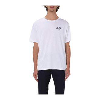 Bally T-Shirts, male, White, 2XL, Bally Signature Tee
