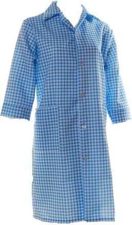 Generic Ladies Full Length Button Through Overalls, Choice of Colour and Size. UK Only (XOS 48/50 inches, Light Blue)