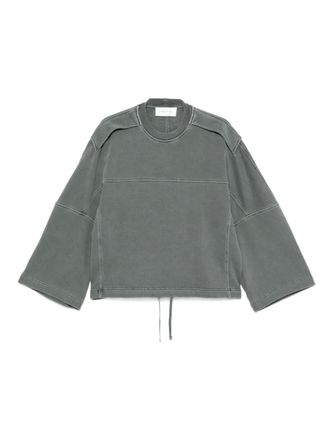Christian Wijnants panelled sweatshirt - Grey