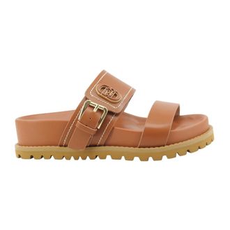 Liu Jo Sliders, female, Brown, Size: 10 US Livia 02