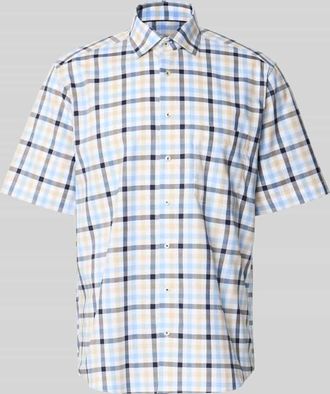 Eterna Comfort Fit Business-Hemd mit Kentkragen in Sand, Gr&ouml;&szlig;e 40