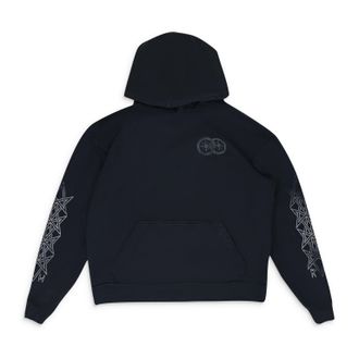 Rhude Black Who Are You Hoodie