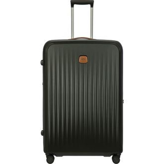 Bric's Taormina Hardside Expandable 32 X-Large Checked Spinner Luggage in Olive at Nordstrom