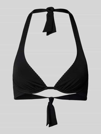 Watercult Bikini-Oberteil mit r&uuml;ckseitiger Schn&uuml;rung in Black, Gr&ouml;&szlig;e 36B