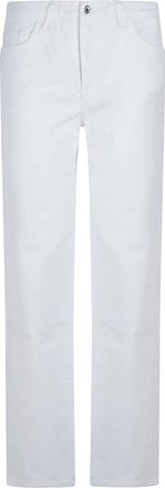 Patrizia Pepe Klassieke Denim Jeans - Dames - Regular Fit Jeans - Wit - W29 - Denim - Jeans