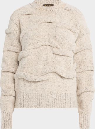 Loro Piana Alpe Faller Crewneck Sweater Pecora Nera Gg 3