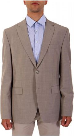 HUGO BOSS Jassen > Blazers - Heren - Blazers - Beige - 2XL - Jassen