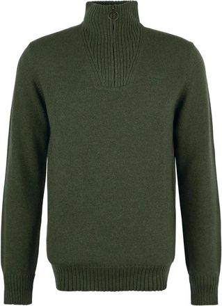 Barbour Coltruien - Heren - Coltruien - Groen - M - Wol - Truien & Vesten