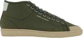 Saint Laurent Court Classic SL 39 Midtop Sneakers, Brand Size 45 ( US Size 12 )