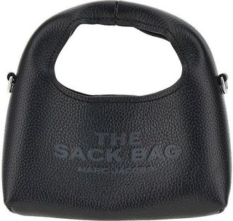 Marc Jacobs Grained leather micro The Sack bag Woman One Size