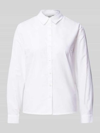 b.young B.Young Regular Fit Hemdbluse mit durchgehender Knopfleiste in Weiss, Gr&ouml;&szlig;e 36
