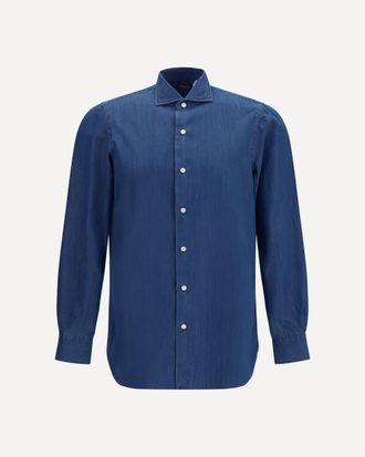 Finamore Napoli Shirt Male 38