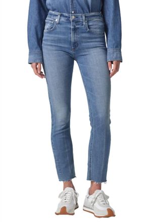 Citizens Of Humanity Isola Straight Cropped Jean In Splendor