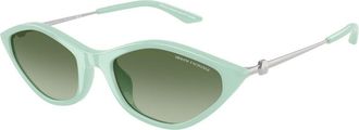 A|X Armani Exchange AX4152SU 83688E Womens Sunglasses Green Size 55