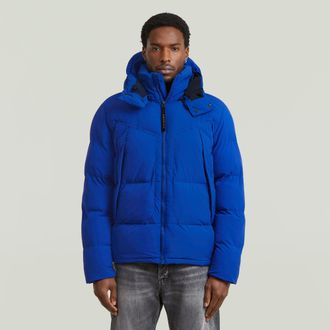 G-Star G-Whistler Padded Hooded 2.0 Jack - Midden blauw - Heren
