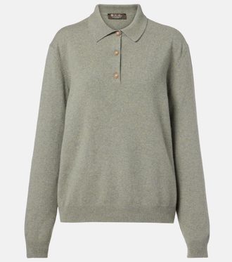 Loro Piana Classic cashmere polo sweater