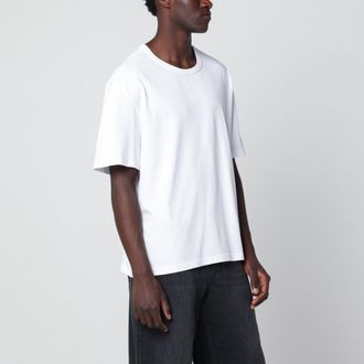 S&eacute;fr T-shirt Mauro bianca in cotone organico