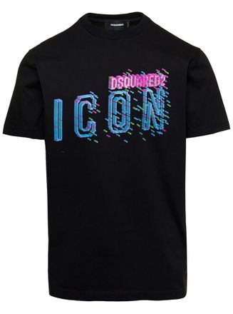 Dsquared2 Black Crew Neck T-Shirt