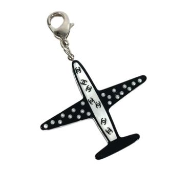 Chanel Pre-owned Plastic Keyring - unisex - Chanel Vintage - Vintage Accessories - Black - ONE SIZE - Pre-owned