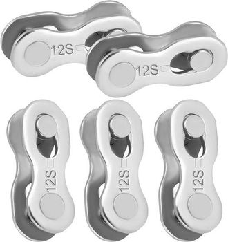 OEM 5 Pares De Cadena Para Bicicleta, Cadena Reutilizable, Fijaci&oacute;n R&aacute;pida De Cadena, F&aacute;cil De Desmontar, Para Reparaci&oacute;n De Cadena De Bicicleta