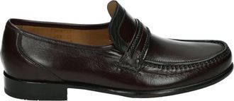 Loake Bordeaux Instappers - Heren - Loafers - Bruin - 40 1/2 EU - Leer - Schoenen