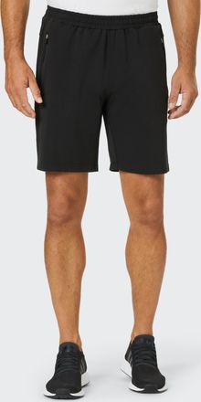 Joy Shorts JOY SPORTSWEAR LAURIN, Herren, Gr. 56, N-Gr, schwarz, Sweatware, Obermaterial: 70% Baumwolle, 25% Polyester, 5% Elasthan, unifarben, Hosen Shor