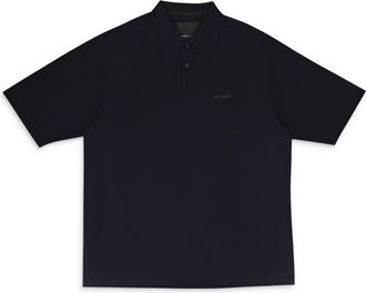Purple PIQUE OVERSIZED POLO BLACK POLO SHIRTS