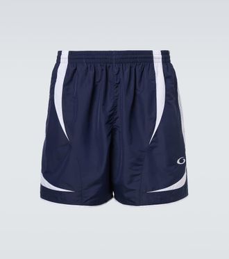 Balenciaga Logo swim trunks