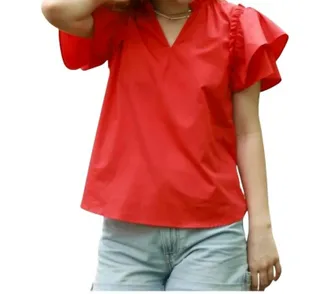Maude Dani Shirt In Chilli