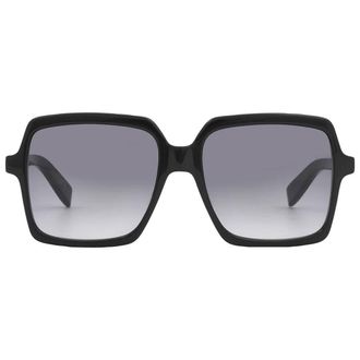 Saint Laurent Grey Gradient Square Ladies Sunglasses SL 174 001 56