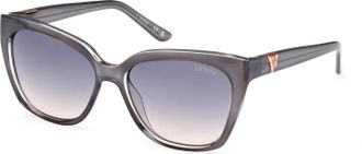 Guess Blue Gradient Cat Eye Ladies Sunglasses GU7877 20W 56