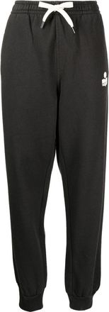 Isabel Marant Malona drawstring track pants - women - Cotton/Polyester - 36 - Black
