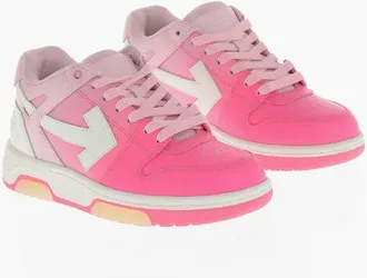 Off-white Ombre Leather Low-Top Sneakers OUT OF OFFICE size 35