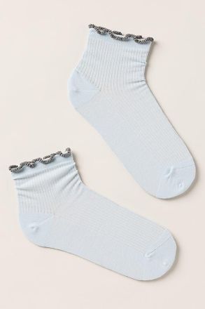 Casa Clara Love Indie Ruffle Cuff Socks