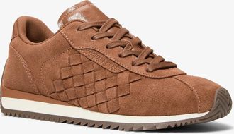 Michael Kors Rhodes Woven Suede Trainer