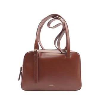 A.P.C. Handbags, female, Brown, ONE SIZE, Brown Bags with 2 Handles