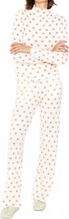 Kule Womens Multi Heart Jan Leggings In Cream