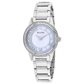 Bulova Turnstyle Quartz Ladies Watch 96L257