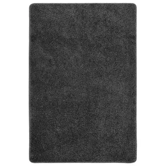vidaXL Alfombra Peluda Antideslizante Gris Oscuro 140x200 Cm Vidaxl