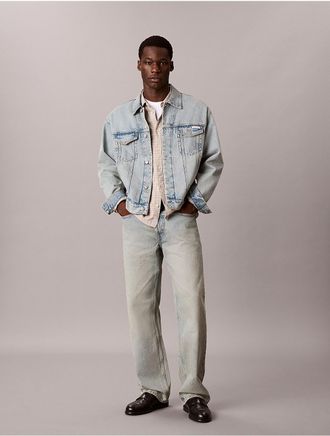Calvin Klein Jeans Calvin Klein Mens 90s Straight Jeans - Blue - 29W x 30L