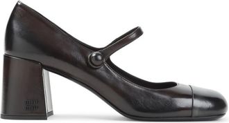 Miu Miu Brown Leather Pumps