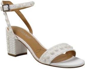 J. Rene&eacute; Rulata Ankle Strap Sandal in White at Nordstrom Rack, Size 6.5