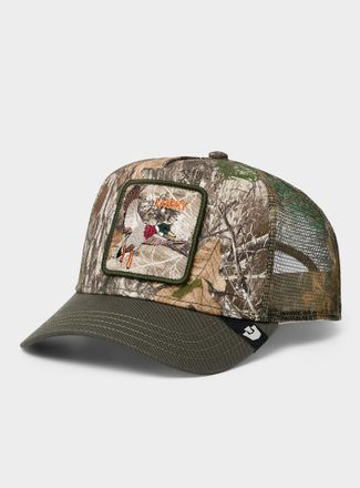 Goorin Brothers Mens Mallard camo trucker cap